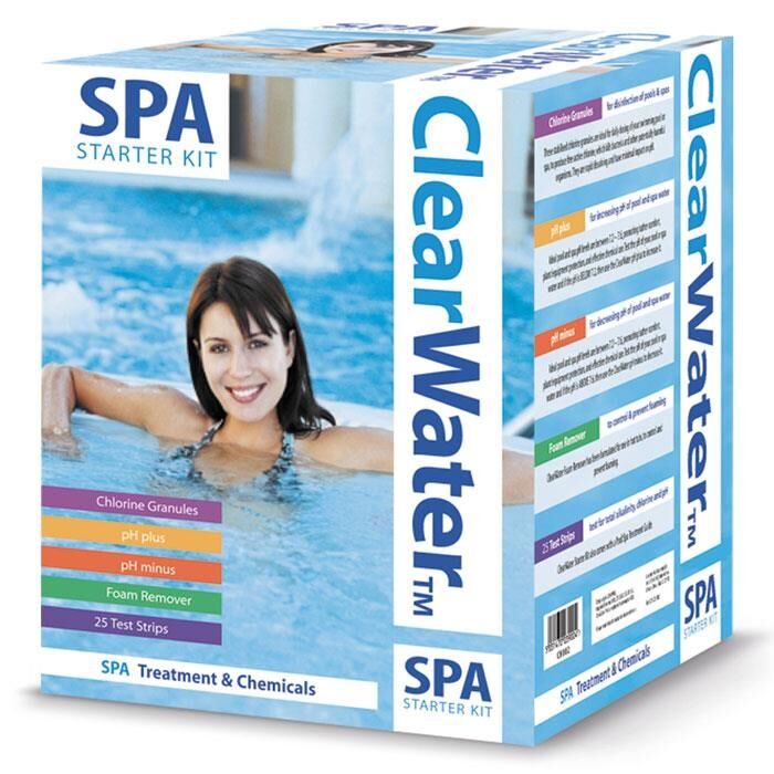 Clearwater Inflatable Hot Tub Spa Chemical Starter Kit