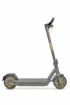 Ampere Go 350w Folding Electric Scooter - Grey/Yellow