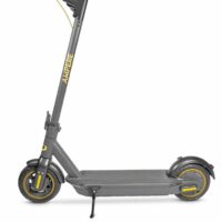 Ampere Go 350w Folding Electric Scooter - Grey/Yellow - Image 2