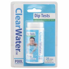 Clearwater Swimming Pool Chlorine 25 Testing Strips