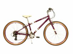Raleigh Pop 26 Junior Rigid Mountain Bicycle - Purple Maroon
