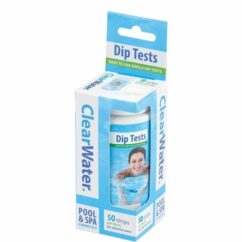 Clearwater Swimming Pool Chlorine 50 Testing Strips