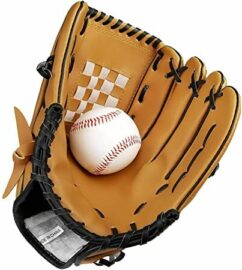 Hy-Pro Kids Baseball Glove & Ball - 10.5" Glove Left Hand Catcher 9" baseball
