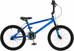 Zombie Plague Boys BMX Bike 18" Wheel - Blue/Black