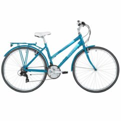Freespirit Trekker Ladies Hybrid Trekking Bike, 700c Wheel, 18 Speed - Blue