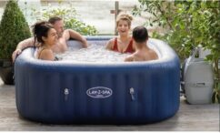 Lay-Z-Spa 71" x 71" x 28"/1.80m x 1.80m x 71cm Hawaii AirJet