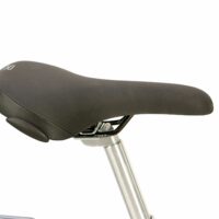 Raleigh Pioneer Crossbar Traditional Hybrid Bicycle - Graphite Black/Grey - Image 6