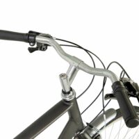 Raleigh Pioneer Crossbar Traditional Hybrid Bicycle - Graphite Black/Grey - Image 9