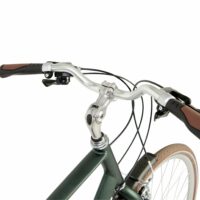 Raleigh Pioneer Grand Tour Crossbar Traditional Hybrid Bicycle - Satin Green/Black - Image 7