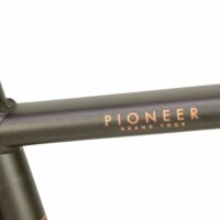 Raleigh Pioneer Grand Tour Crossbar Traditional Hybrid Bicycle - Satin Green/Black - Image 8