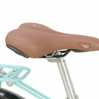 Raleigh Pioneer Trail Low Step Traditional Hybrid Bicycle - Grey/Teal - Image 5