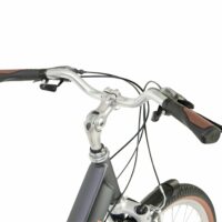 Raleigh Pioneer Trail Low Step Traditional Hybrid Bicycle - Grey/Teal - Image 6