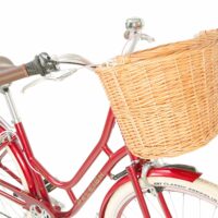 Raleigh Willow Ladies Traditional British Heritage Bicycle, 700c Wheel - Cherry - Image 3
