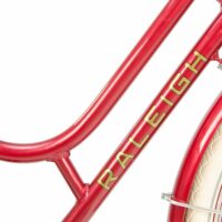 Raleigh Willow Ladies Traditional British Heritage Bicycle, 700c Wheel - Cherry - Image 4