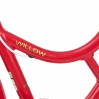 Raleigh Willow Ladies Traditional British Heritage Bicycle, 700c Wheel - Cherry - Image 5