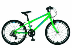 Squish Junior Rigid Hybrid Bike, 20" Wheel - Green/Blue