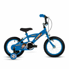 Bumper Goal Children's Boys Bicycle, 16" Wheel - Blue