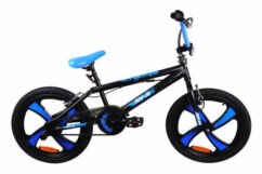 XN-16-20 BMX Unisex Freestyle Bike 20" Wheel - Black/Blue