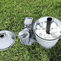 Bestway 17.6 x 17.6 x 10 cm Flow Clear Polysphere Swimming Pool Reusable Filter Filtration Balls - Image 3