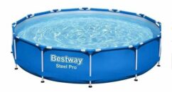 Bestway Steel Pro 12' x 30"/3.66m x 76cm Above Ground Garden Pool
