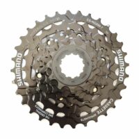 Shimano Tourney TX CS-HG200-7 7 Speed Bicycle Cassette, 12-32T, Hyperglide - Black - Image 2