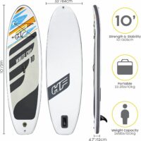 Hydro-Force White Cap Set 10' x 33" x 4.75"/3.05m x 84cm x 12cm - Image 2