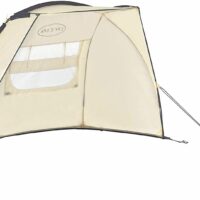 Lay-Z-Spa Canopy Hot Tub Jacuzzi Cover Outdoor Sun Shelter - Image 2