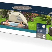 Lay-Z-Spa Canopy Hot Tub Jacuzzi Cover Outdoor Sun Shelter - Image 3