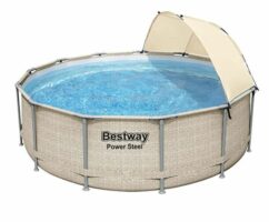 Bestway Swimming Pool Power Steel 13 x 42/3.96m x 1.07m Pool Set Outdoor