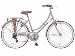 Viking Paloma Ladies Traditional Dutch Bicycle, 26" Wheel - Metallic Lavender