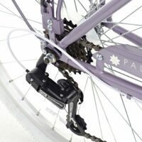 Viking Paloma Ladies Traditional Dutch Bicycle, 26" Wheel - Metallic Lavender - Image 6