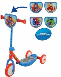 Marvel Superhero Adventures Switch It Multi Character Scooter