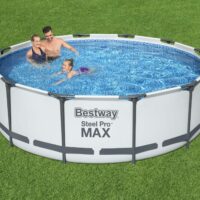 Bestway Steel Pro MAX 12' x 39.5"/3.66m x 1.00m Pool Set - Image 2