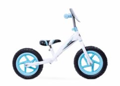 Huffy Kids 12" Balance Training Bike - White/Pale Blue