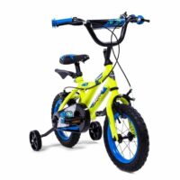 Huffy Pro Thunder 12" Kids Training Bicycle - Yellow/Blue - Image 3