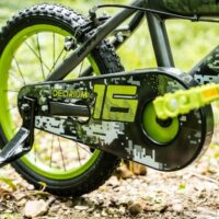 Huffy Delirium 16" Kids Bicycle - Grey/Green - Image 3