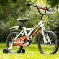 Huffy Pro Thunder 16" Kids Bicycle - White/Red - Image 3