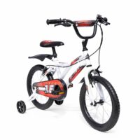 Huffy Pro Thunder 16" Kids Bicycle - White/Red - Image 4