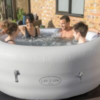 Lay-Z-Spa 77"x24"/1.96m x 61cm White Vegas AirJet - Image 6