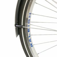 Raleigh Pioneer Tour Low Step Traditional Hybrid Bicycle - Grey/Blue - Image 5