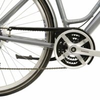 Raleigh Pioneer Tour Low Step Traditional Hybrid Bicycle - Grey/Blue - Image 9