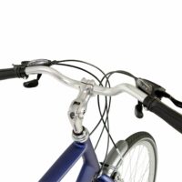 Raleigh Pioneer Tour Crossbar Traditional Hybrid Bicycle - Grey/Blue - Image 8