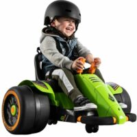 Huffy® Green Machine 360 6v Kids Electric Ride On - Lime/Orange - Image 6