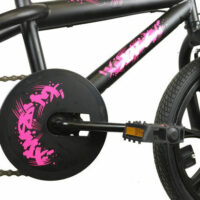 XN-6-20 BMX Bike Girls Freestyle BMX - 20" MAG Wheel Gyro Black/Pink - Image 3