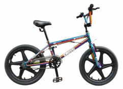 IMPERFECT Dallingridge Creed MAG 20" Freestyle BMX, Single Speed, 2x Stunt Pegs - Neo Chrome Jet Fuel