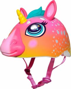 C-Preme Helmet Raskullz Super Rainbow Corn Toddlers Safety 50-54cm Cycling Girls