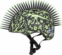 C-Preme Helmet Raskullz T-Rex Bonez Mohawk Toddlers Safety 50-54cm Cycling Boys