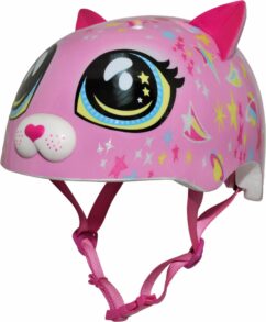 C-Preme Helmet Raskullz Astro Cat Toddlers Safety 50-54cm Cycling Girls