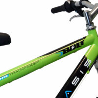 Basis Bolt Boys Hardtail Mountain Bike, 24" Wheel - Lime Green - Image 2