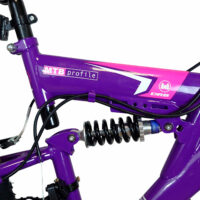 Dallingridge Chic Junior Girls Full Suspension Mountain Bike, 24" Wheel - Purple - Image 4